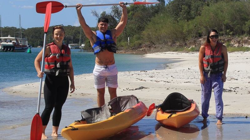 Hire a Kayak and explore the incredible natural beauty of Jervis Bay!